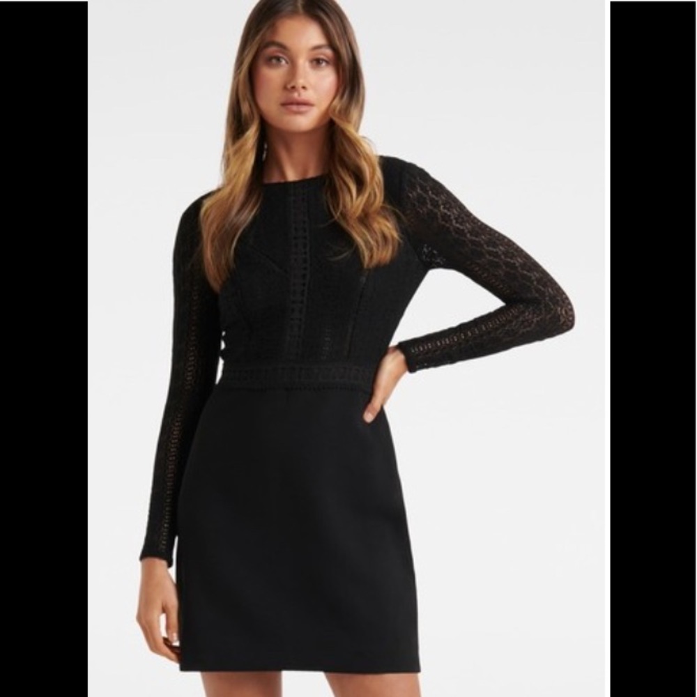 EVER NEW Lace Mini Dress